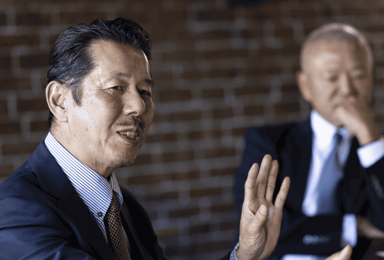 桐畑龙典发表讲话的样子